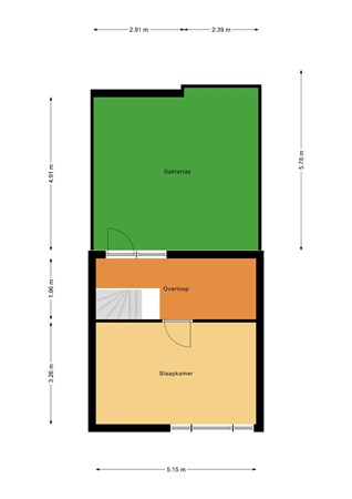 Floorplan - Dokhof 10, 2987 RB Ridderkerk